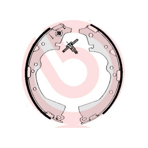 BREMBO Bremsbackensatz ESSENTIAL LINE S 83 511