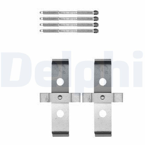 DELPHI Zubeh&ouml;rsatz, Scheibenbremsbelag LX0595