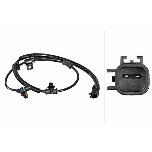 HELLA Sensor, Raddrehzahl 6PU 358 218-631