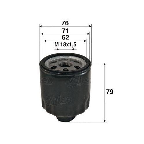 VALEO &Ouml;lfilter 586072