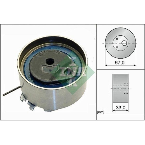 Schaeffler INA Spannrolle, Zahnriemen 531 0869 10