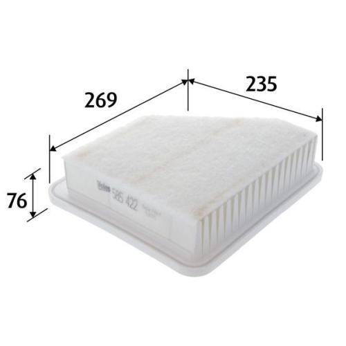 VALEO Luftfilter 585422