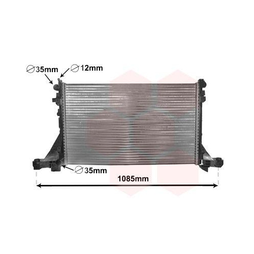 VAN WEZEL K&uuml;hler, Motork&uuml;hlung 33002381