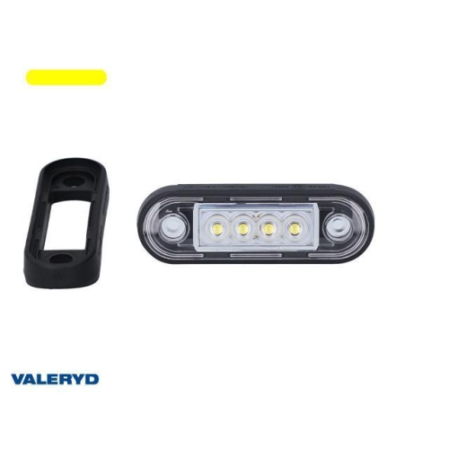 LED Seitenmarkierungsleuchte Valeryd 84,2x27,7x12,8mm Gelb 12-36V je 15cm Kabel