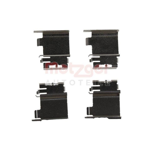 METZGER AUTOTEILE Zubeh&ouml;rsatz, Scheibenbremsbelag GREENPARTS 109-0142