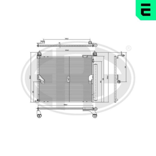 ERA Kondensator, Klimaanlage 667334