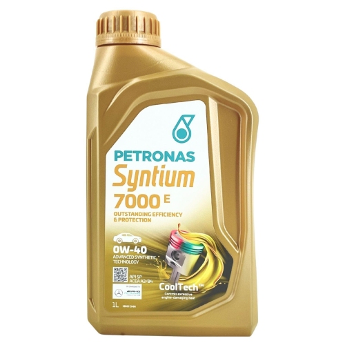Motor&ouml;l Motoren&ouml;l SYNTIUM 7000 E 0W-40 SP 1 Liter Flasche PETRONAS 70722E18EU