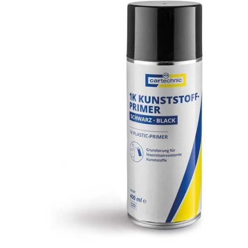 1K Kunststoff-Primer Spraydose schwarz 400ml Cartechnic