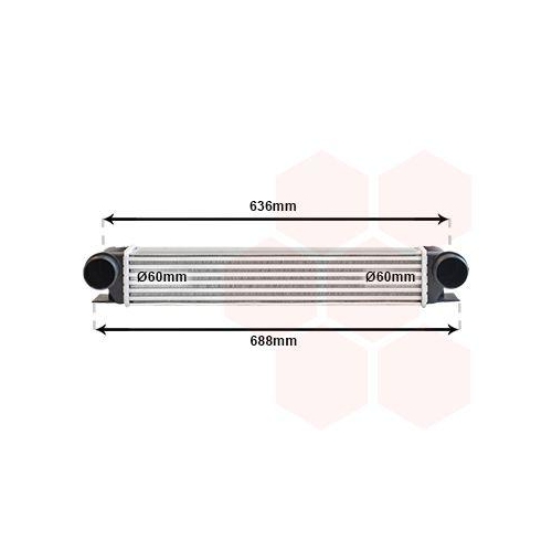 VAN WEZEL Ladeluftk&uuml;hler 06004253