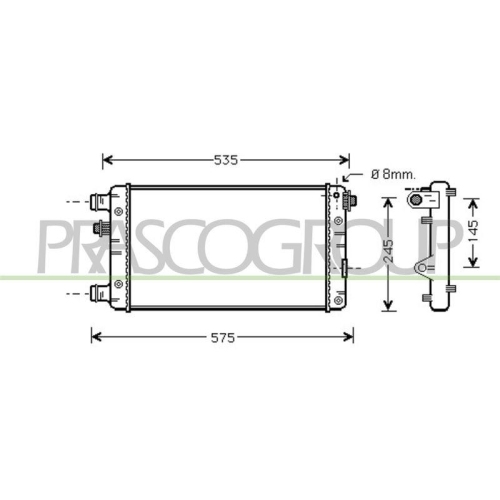 PRASCO K&uuml;hler, Motork&uuml;hlung PrascoSelection FT020R002