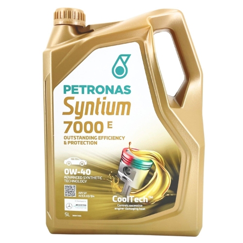 Motor&ouml;l Motoren&ouml;l SYNTIUM 7000 E 0W-40 SP 5 Liter Kanister PETRONAS 70722M12EU