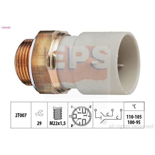 EPS Temperaturschalter, K&uuml;hlerl&uuml;fter Made in Italy - OE Equivalent