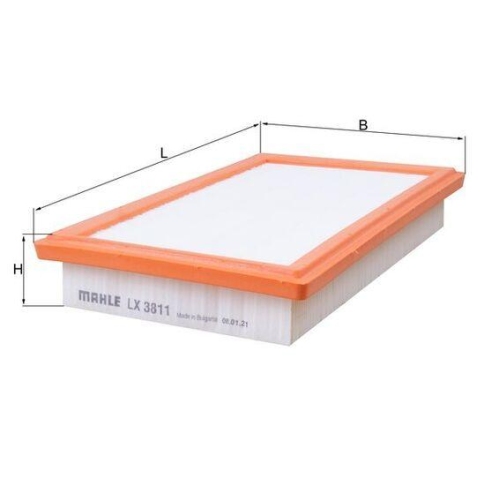 KNECHT Luftfilter LX 3811