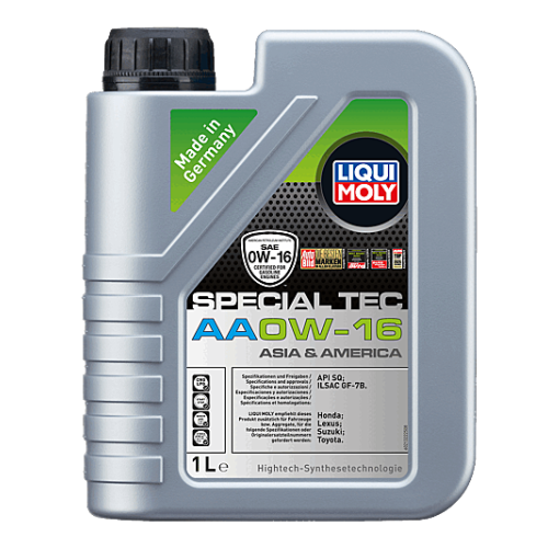 Motor&ouml;l LIQUI MOLY 21322 Special Tec AA 0W-16 Kanister 1 Liter engine oil Motor