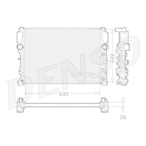 DENSO K&uuml;hler, Motork&uuml;hlung DRM41017