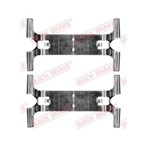 QUICK BRAKE Zubeh&ouml;rsatz, Scheibenbremsbelag 109-0204