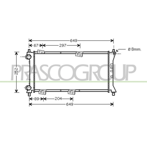 PRASCO K&uuml;hler, Motork&uuml;hlung PrascoSelection FT121R005