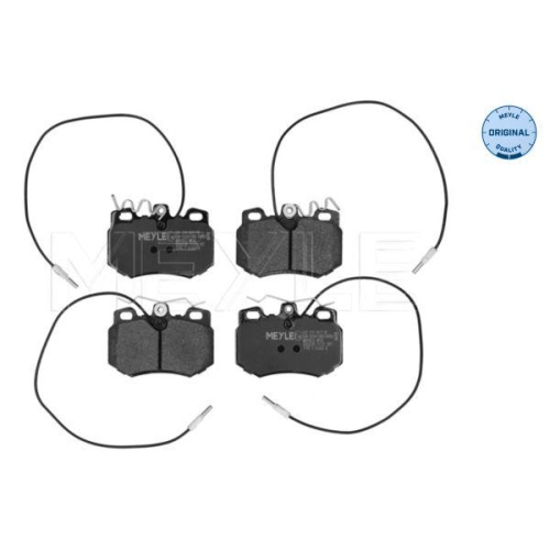 MEYLE Bremsbelagsatz, Scheibenbremse MEYLE-ORIGINAL: True to OE. 025 210 8017/W