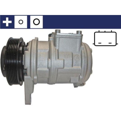 MAHLE Kompressor, Klimaanlage BEHR ACP 834 000S