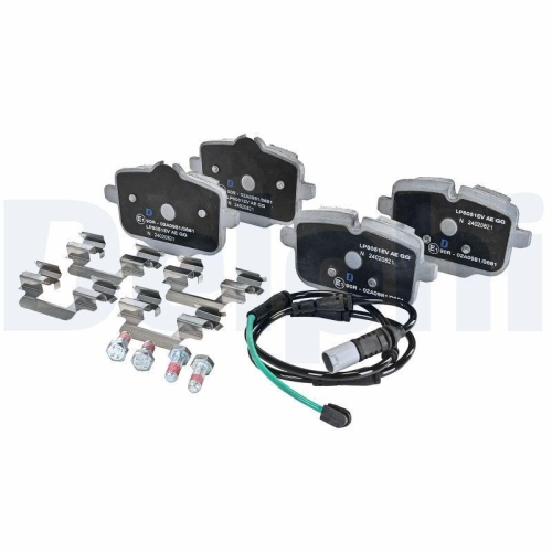 DELPHI Bremsbelagsatz, Scheibenbremse