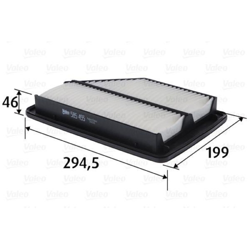 VALEO Luftfilter 585455