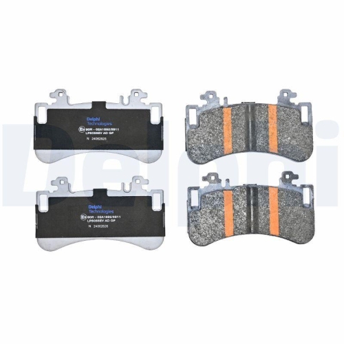 DELPHI Bremsbelagsatz, Scheibenbremse