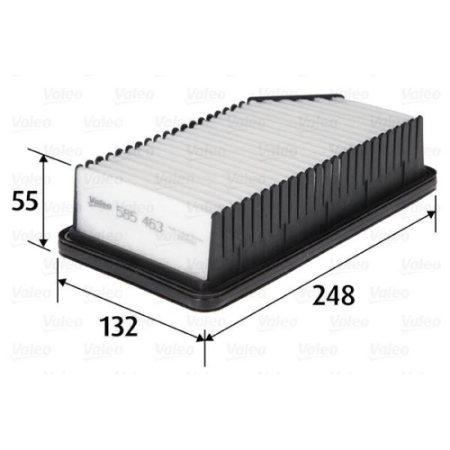 VALEO Luftfilter 585463