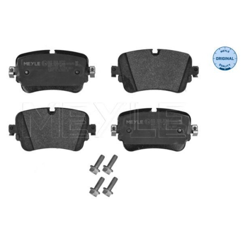 MEYLE Bremsbelagsatz, Scheibenbremse MEYLE-ORIGINAL: True to OE. 025 223 0717