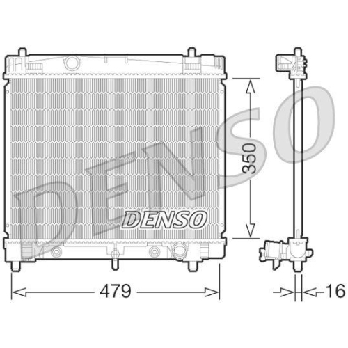 DENSO Kühler, Motorkühlung