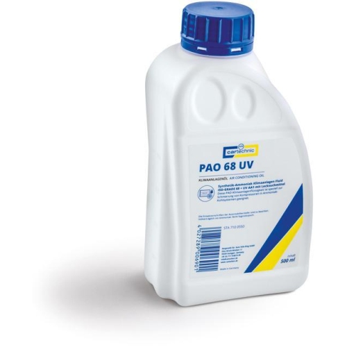 Klimaanlagenöl Klimaöl Fluid Synthetik-Ammoniak PAO-68+UV Cartechnic 500ml