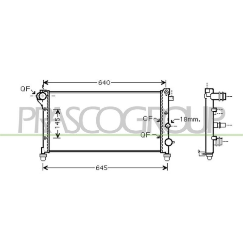 PRASCO K&uuml;hler, Motork&uuml;hlung PrascoSelection FT122R002