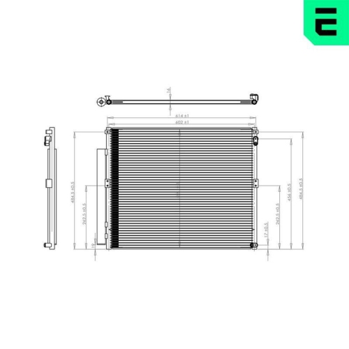ERA Kondensator, Klimaanlage 667473