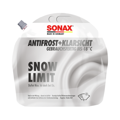 SONAX Frostschutz, Scheibenwaschanlage AntiFrost+KlarSicht bis -18 &deg;C Snow Limit 01394410