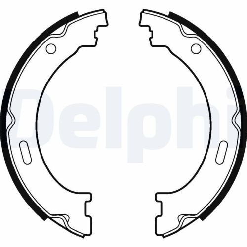 DELPHI Bremsbackensatz, Feststellbremse LS2041