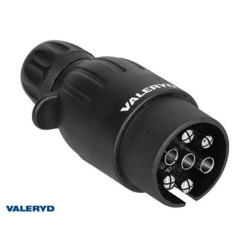 Stecker 7-polig. Schraubverschluss mit Magnet Anh&auml;nger Valeryd 3060018