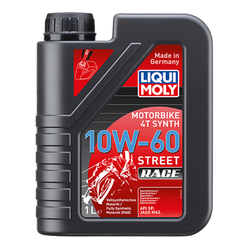 Motor&ouml;l LIQUI MOLY 1525 Motorbike 4T Synth 10W-60 Street Race 1 Liter