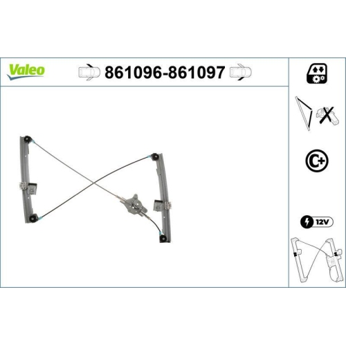 VALEO Fensterheber 861097