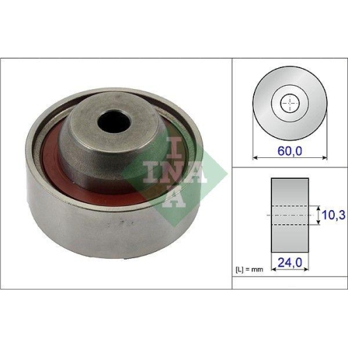 Schaeffler INA Umlenk-/F&uuml;hrungsrolle, Zahnriemen 532 0674 10