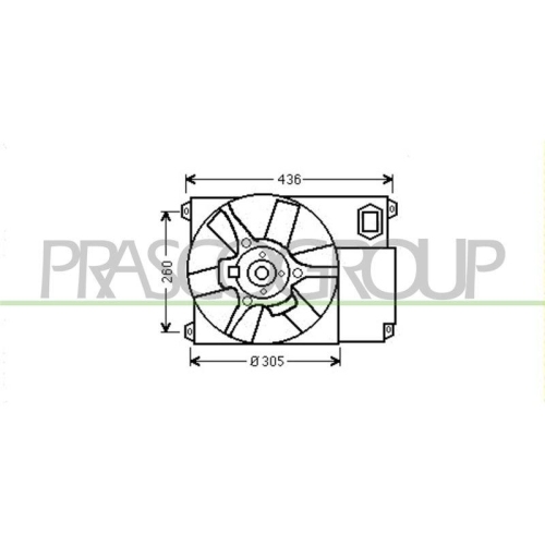 PRASCO L&uuml;fter, Motork&uuml;hlung PrascoSelection CI950F001