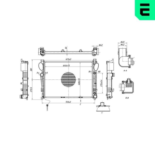 ERA K&uuml;hler, Motork&uuml;hlung 673090