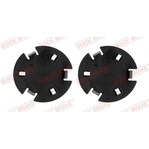 QUICK BRAKE Anti-Quietsch-Folie, Bremsbelag (R&uuml;ckenplatte) W1244