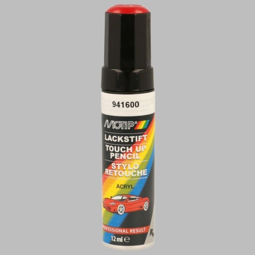 Lackstift Autolackreparatur Autofarbe Kompakt 941600 rot gl&auml;nzend 12 ml MOTIP