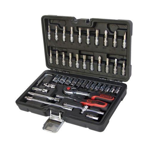 1/4 Zoll CHROMEplus Steckschl&uuml;ssel-Satz,48-tlg KS TOOLS 918.0648