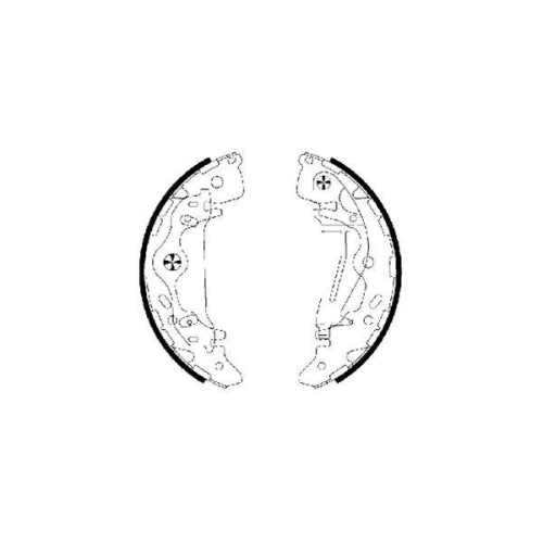 TEXTAR Bremsbackensatz 91065800