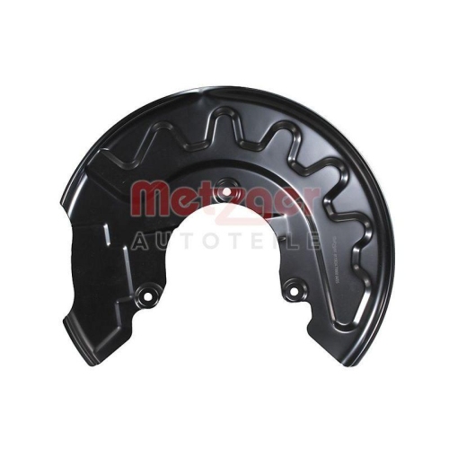 METZGER AUTOTEILE Spritzblech, Bremsscheibe