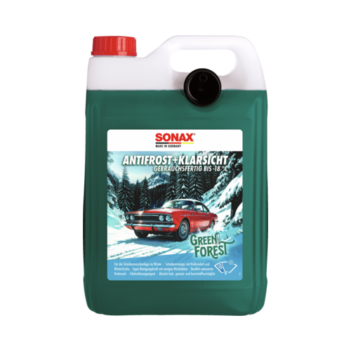 Scheibenfrostschutz AntiFrost&KlarSicht -18 Green Forest 5 Liter Sonax 01385000