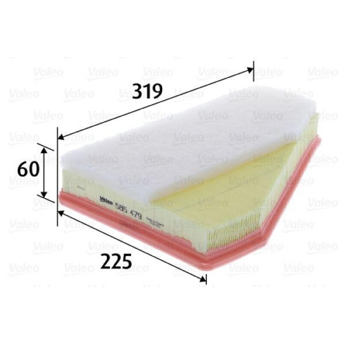 VALEO Luftfilter 585479