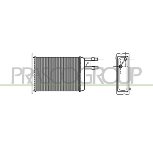 PRASCO W&auml;rmetauscher, Innenraumheizung PrascoSelection CI950H001