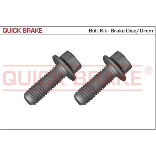 QUICK BRAKE Schraubensatz, Bremsscheibe 11558XK