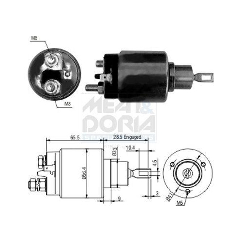 MEAT & DORIA Magnetschalter, Starter 46068